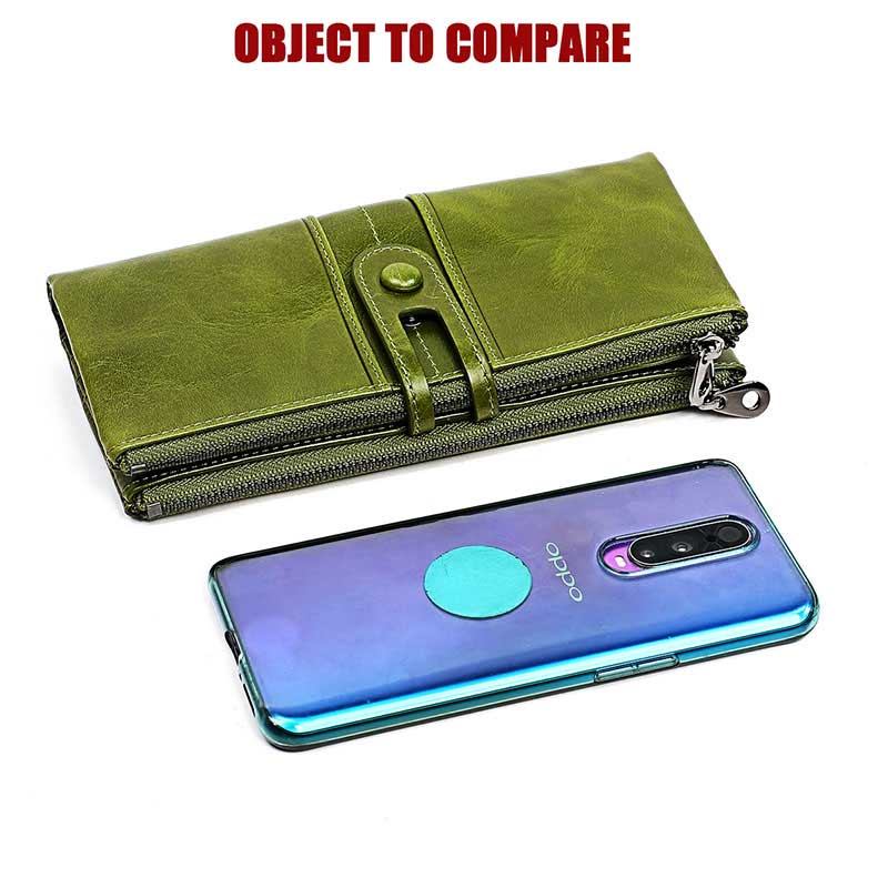 RFID Multifunction Genuine Leather Wallet 