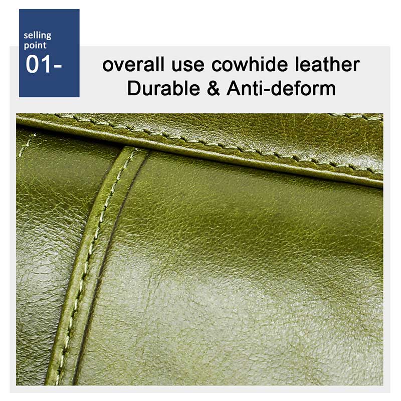 RFID Multifunction Genuine Leather Wallet 