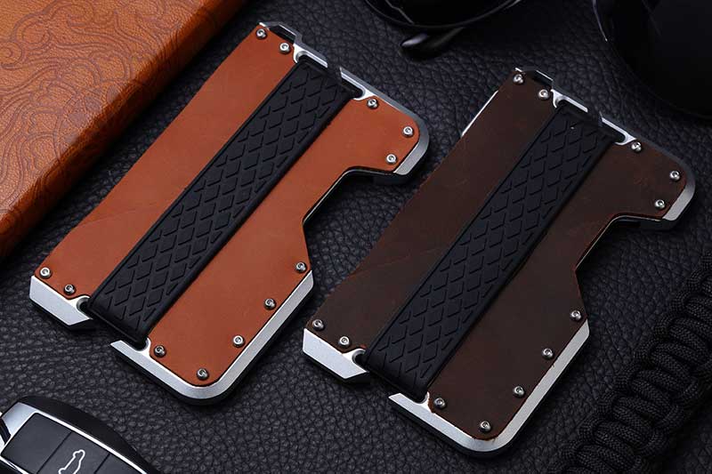 geniune leather RFID Card Holder with bottle opener (5)