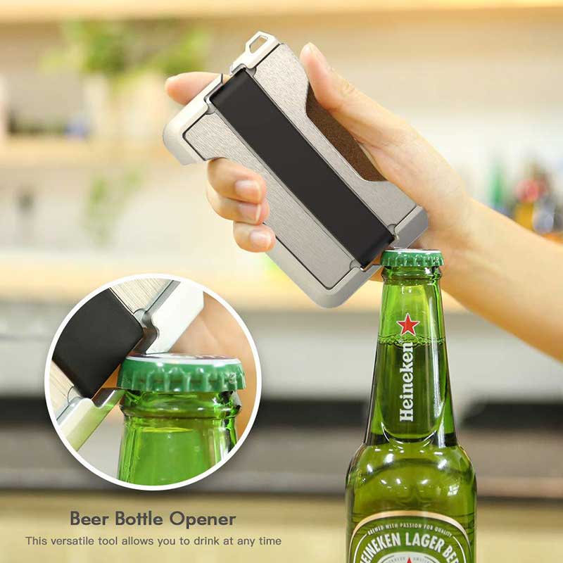 geniune leather RFID Card Holder with bottle opener (5)